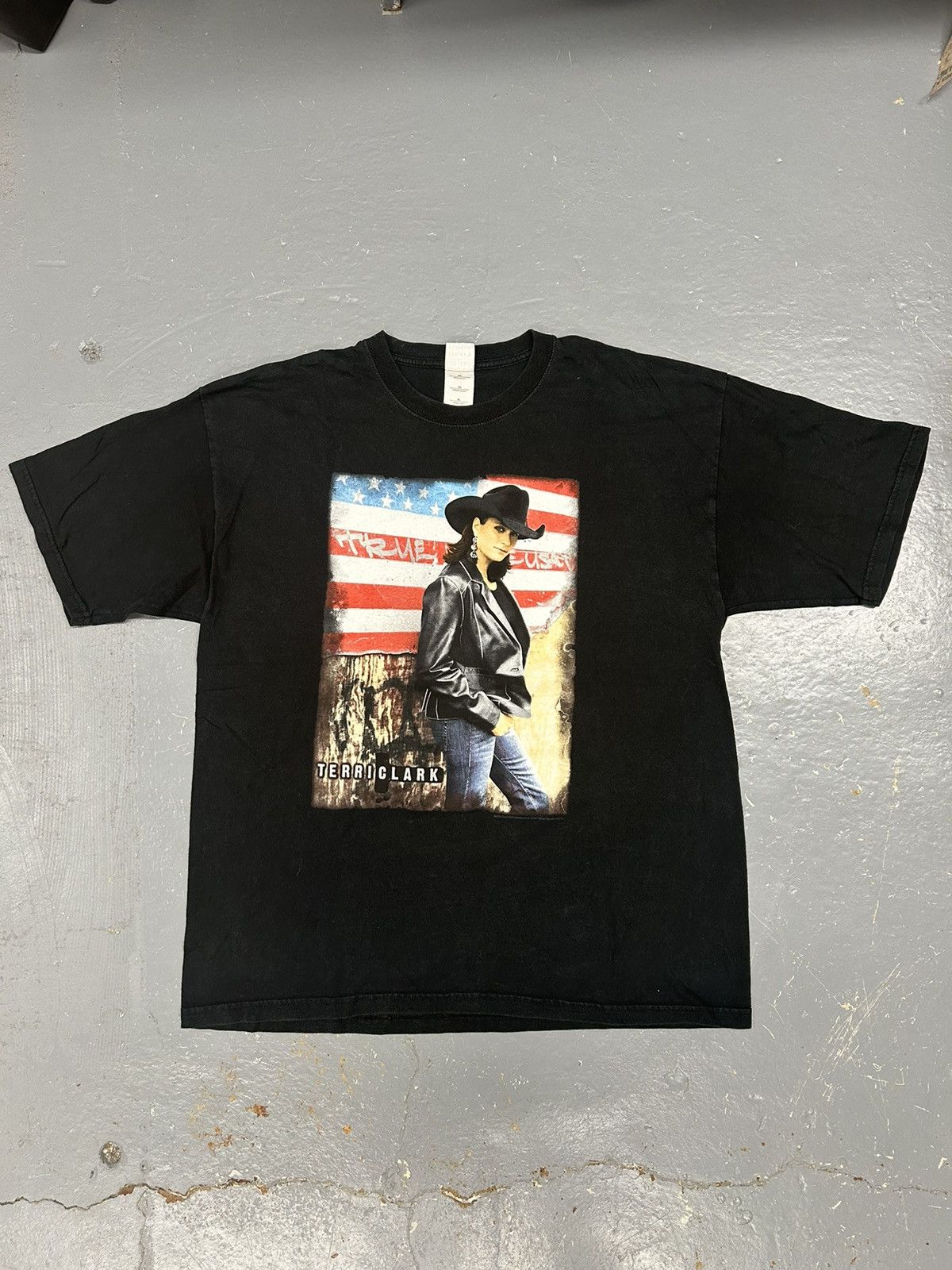 Vintage Crazy Vintage Y2K Terri Clark Black Country Band Tee Shirt | Grailed