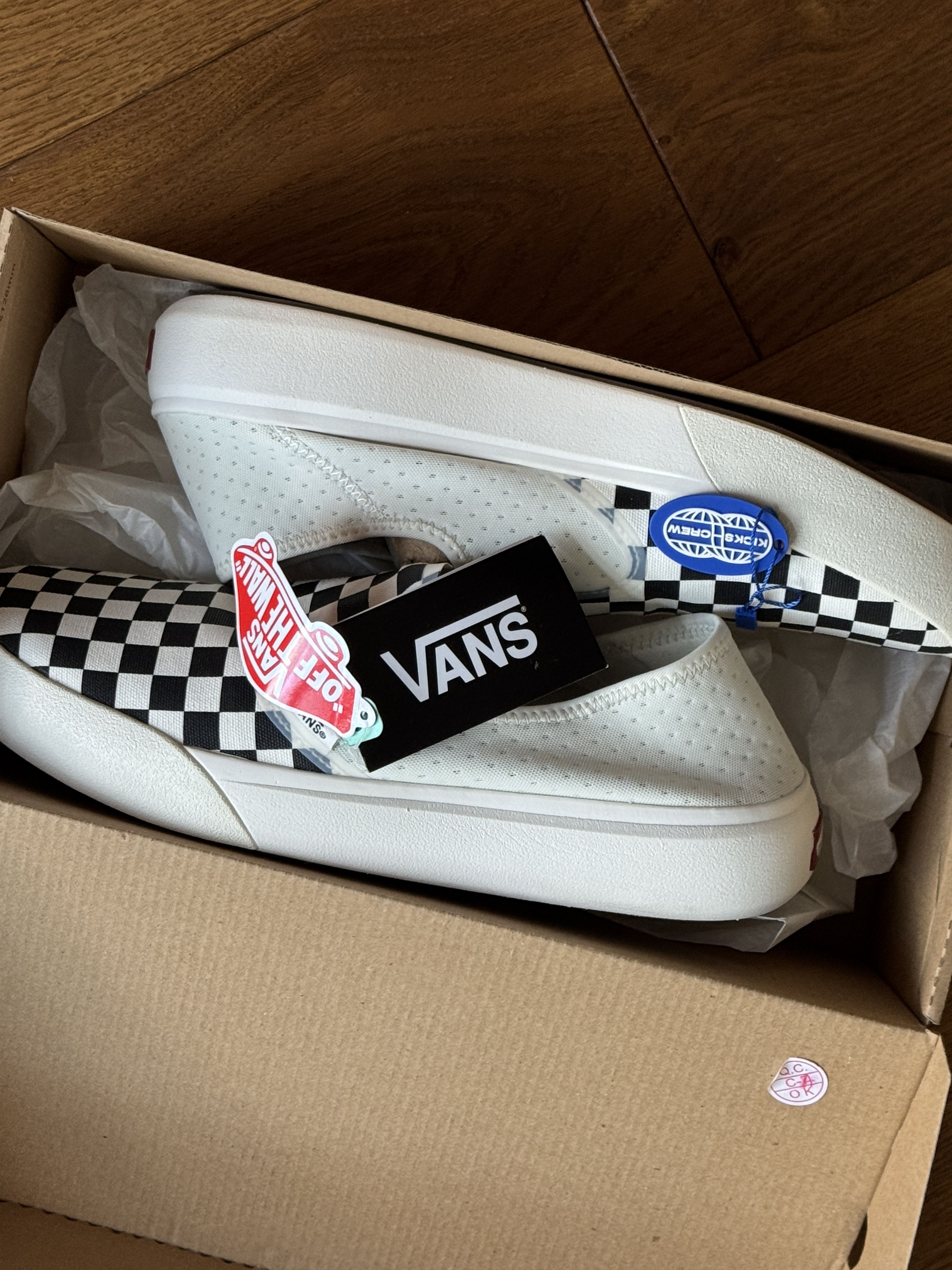 Vans Vans Comfycush One Checkerboard US mens 11.5 Size US 11.5 / EU 44-45 - 12 Thumbnail