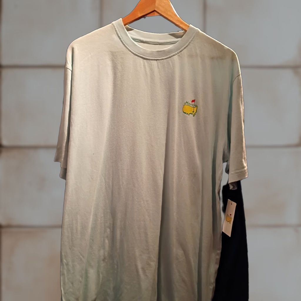 Vintage New With Tags Masters T-shirt 2017 Size XL Made In India Official PGA GOLF Size US XL / EU 56 / 4 - 1 Thumbnail