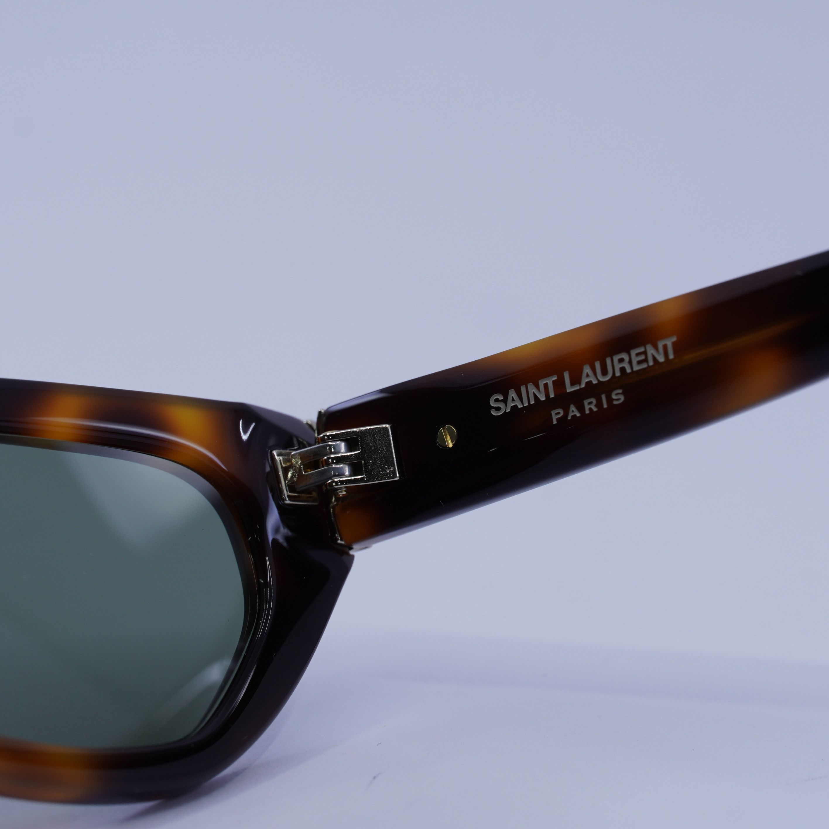 Saint Laurent Paris Saint Laurent SLM126 003 Sunglasses Havana Cat Eye Frame Size ONE SIZE - 4 Thumbnail