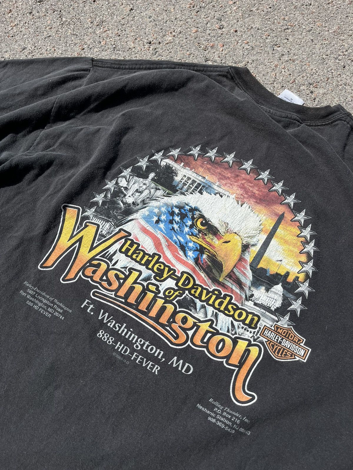 Harley Davidson VINTAGE HARLEY DAVIDSON 2006 TEE XL MADE IN USA Size US XL / EU 56 / 4 - 6 Thumbnail