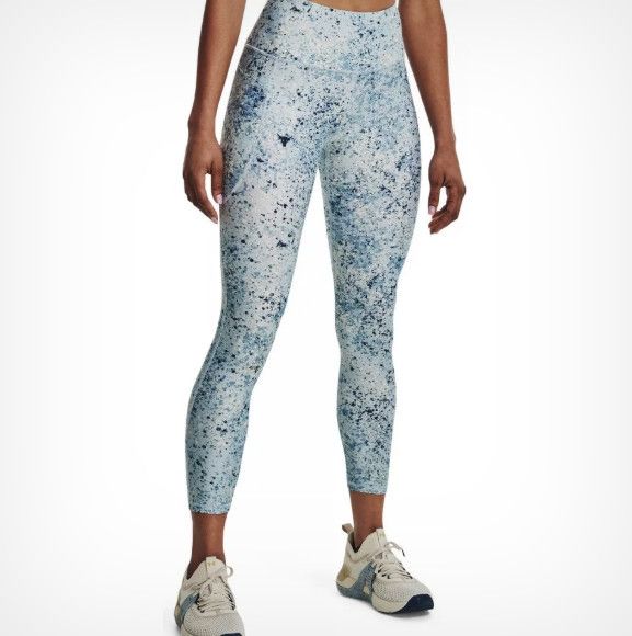 Under Armour Under Armour 1369955 Project Rock Leggings Siel ( S ) Size 28" / US 6 / IT 42 - 1 Thumbnail