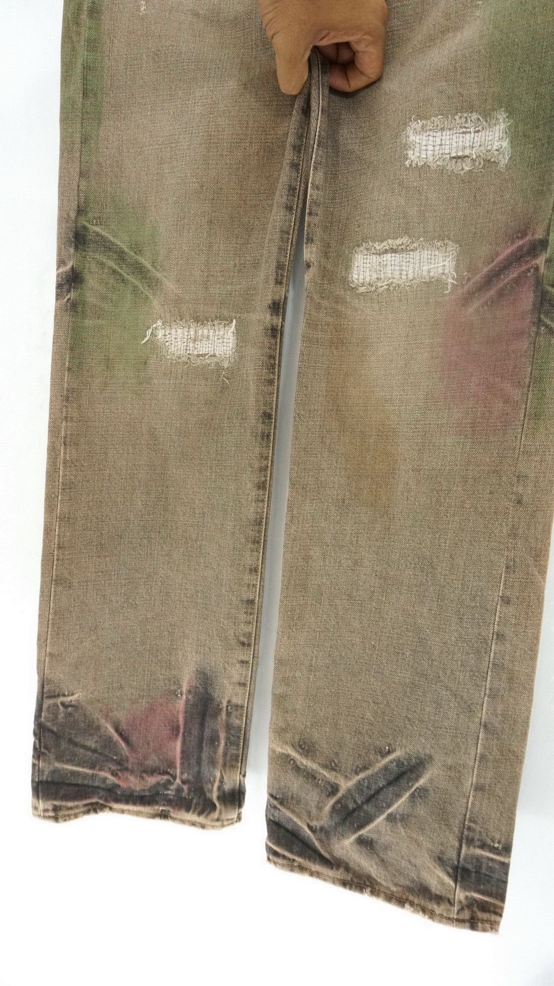 Takeo Kikuchi TAKEO KIKUCHI Distressed Vintage Jeans Size US 30 / EU 46 - 6 Thumbnail