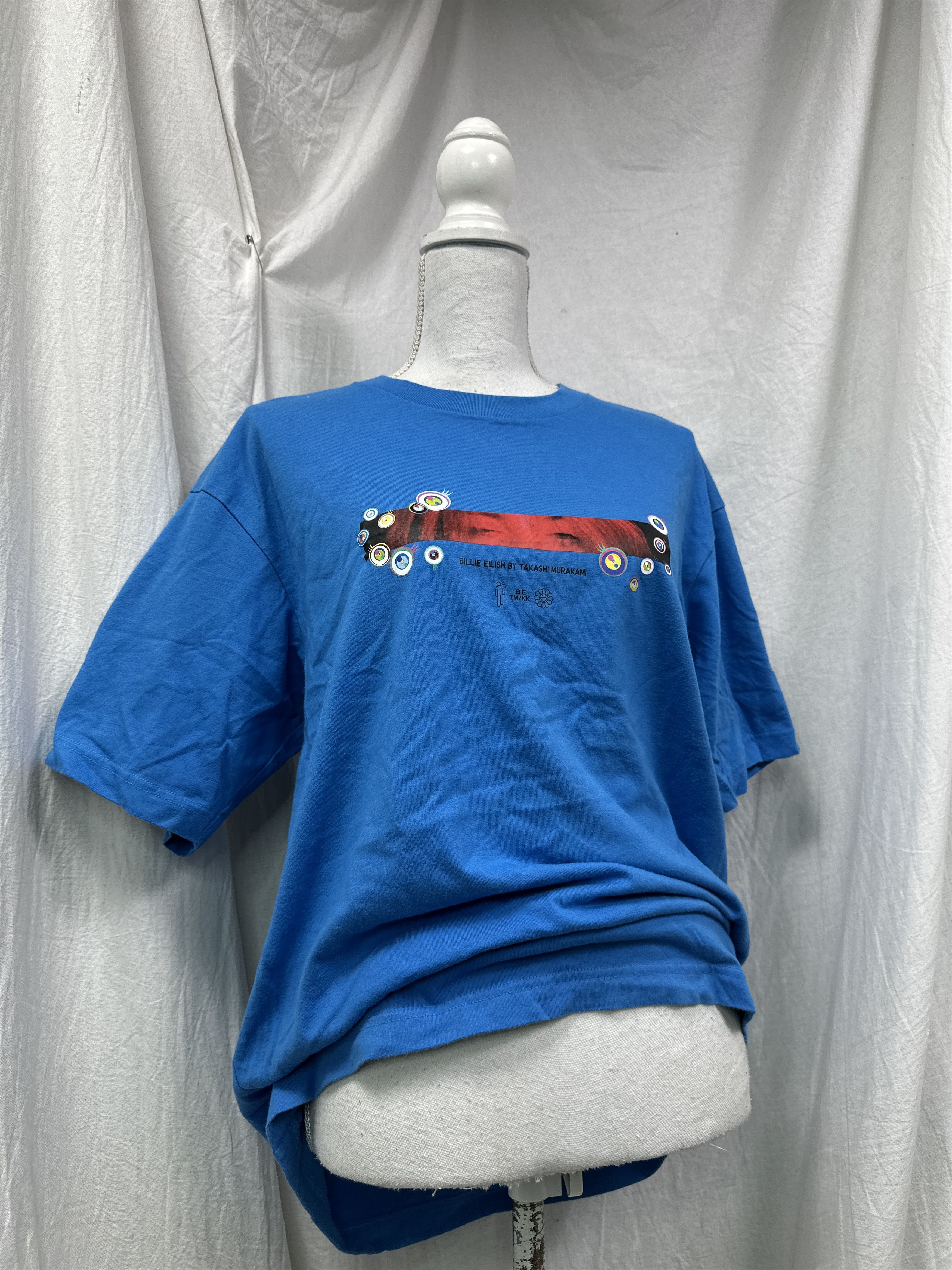 Uniqlo Vintage Casual Unilqo x Billie Eilish x Murakami T-shirt Y2K Size S / US 4 / IT 40 - 1 Thumbnail