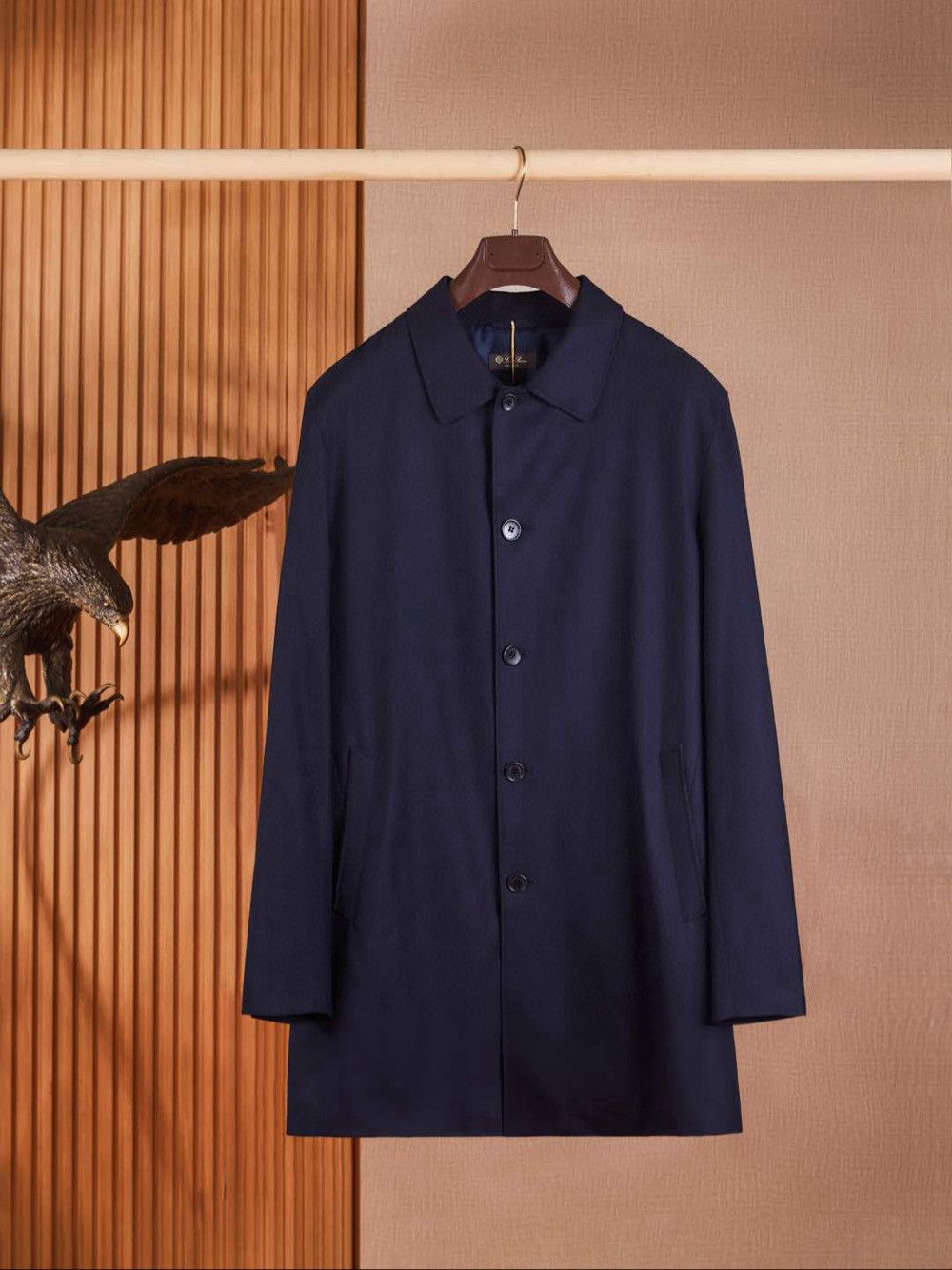 Loro Piana Loro Piana Gift of Kings Virgin Wool Coat Size XL Size US XL / EU 56 / 4 - 1 Thumbnail