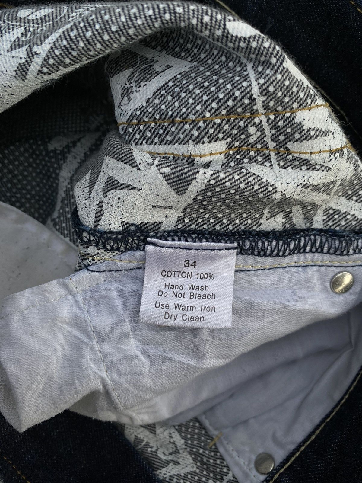 Stussy STUSSY INCREASE THE PEACE DENIM RARE 🎱 Size US 36 / EU 52 - 11 Thumbnail
