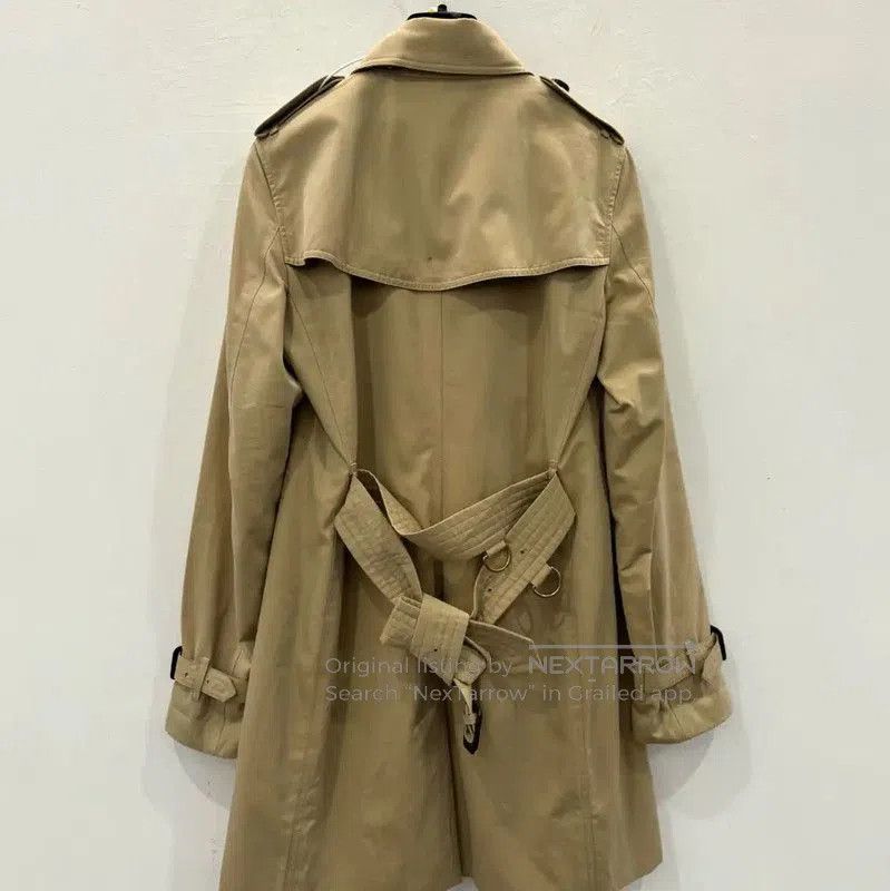 Burberry Burberry Khaki Cotton Women's Trench Coat. Size S / US 4 / IT 40 - 2 Thumbnail
