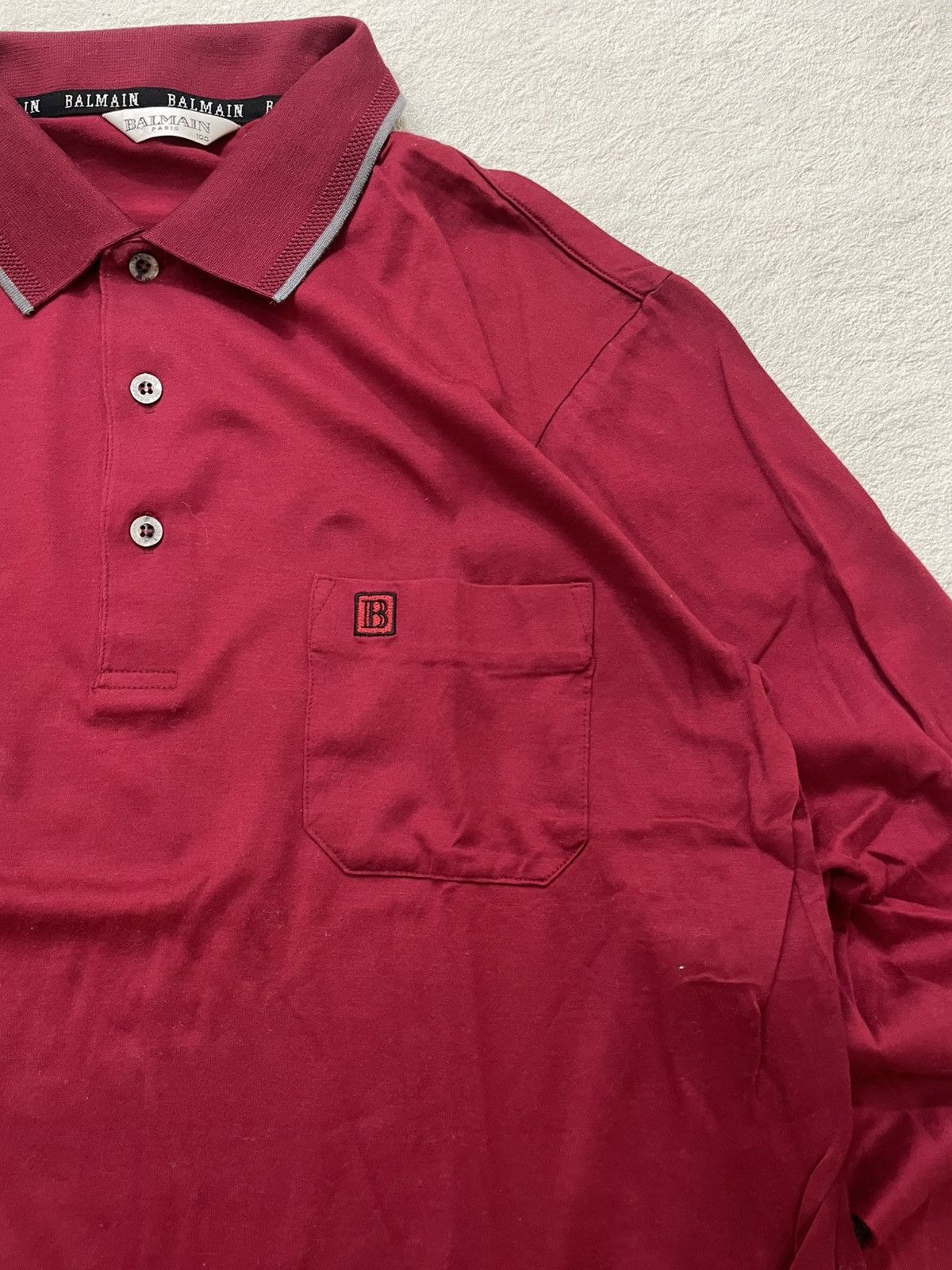 Balmain 2000s Balmain Vintage Long Polo Shirt Hysteric y’s Ifsix Size US M / EU 48-50 / 2 - 4 Thumbnail