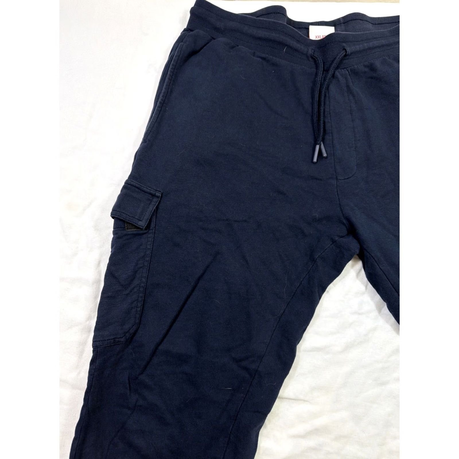 Kappa Kappa Sweatpants Men XXL Navy Blue Cargo Cotton Ankle Jogger Pants 2XL Regular Navy Mens Size US 39 - 6 Thumbnail