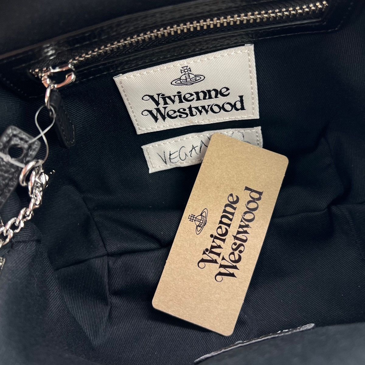 Vivienne Westwood Vivienne Westwood Granny Fame Re-Vegan Grain Leather Purse Size ONE SIZE - 5 Thumbnail