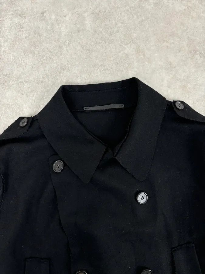 Kris Van Assche 2010s Kris Van Assche Black Wool Double-Breasted Jacket Size US L / EU 52-54 / 3 - 8 Thumbnail