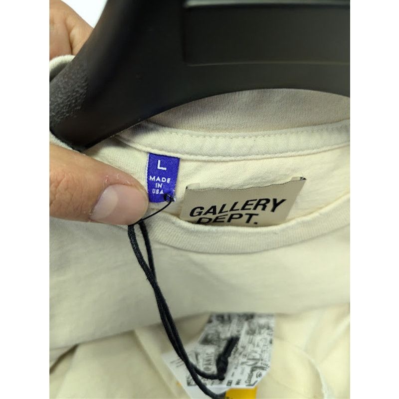 Gallery Dept. o1rshd1 Protect Yourself T-Shirt in Archival White Size US L / EU 52-54 / 3 - 19 Thumbnail