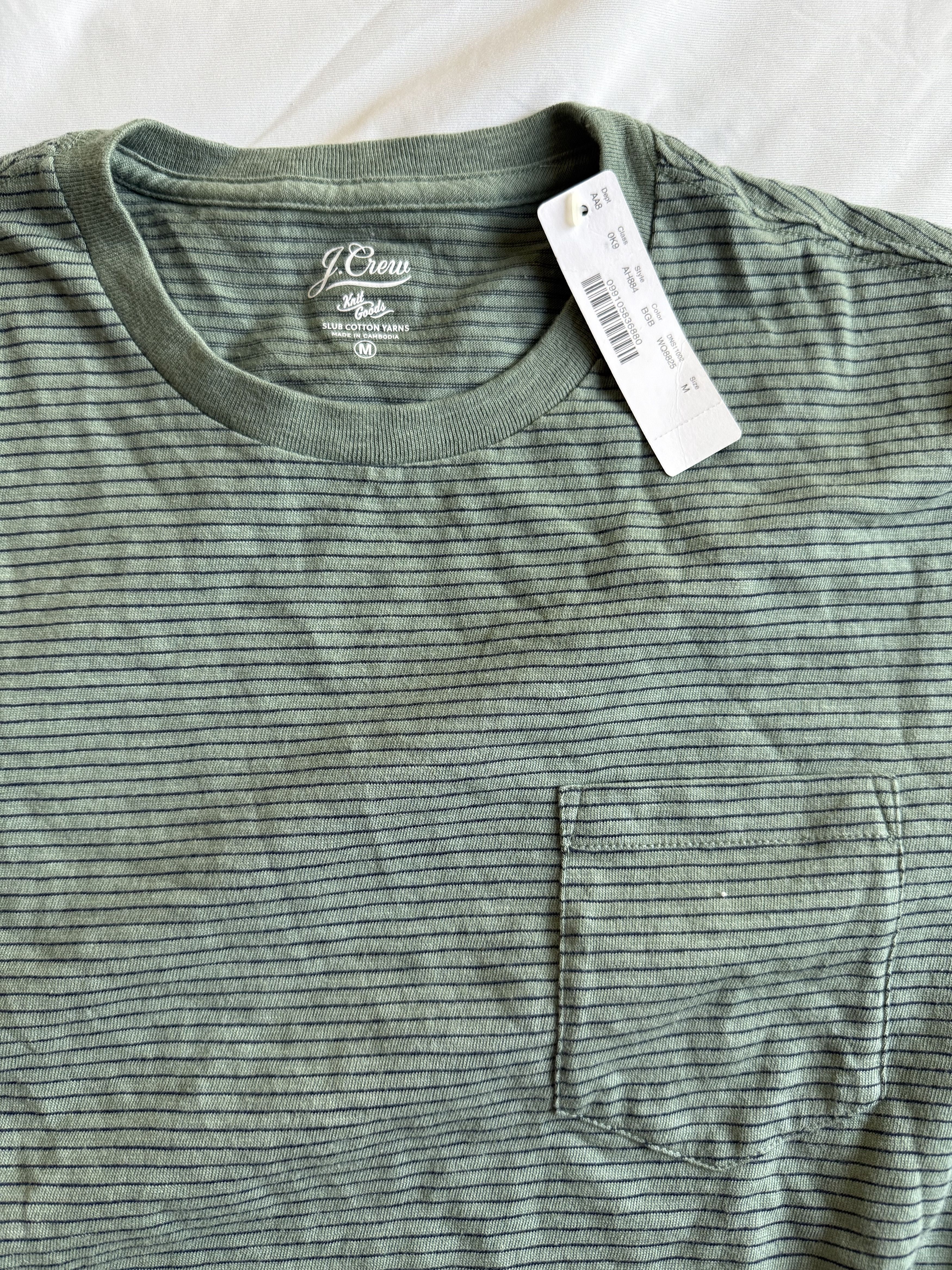 J.Crew J. Crew pencil striped Tee Shirt medium $48 Size US M / EU 48-50 / 2 - 1 Thumbnail