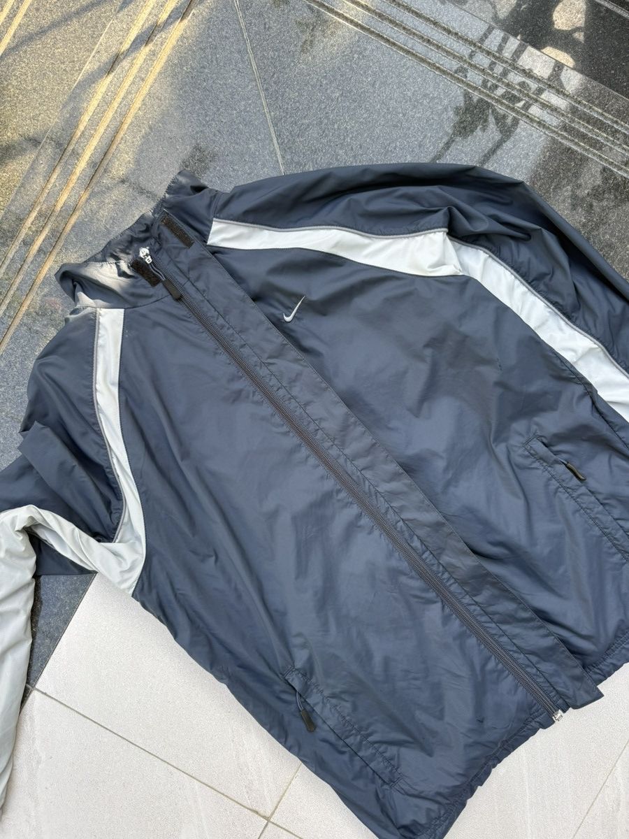 Nike 90’s NIKE RARE SWOOSH Y2K RETROLOGO VINTAGE NYLON ZIP JACKET Size US M / EU 48-50 / 2 - 17 Thumbnail
