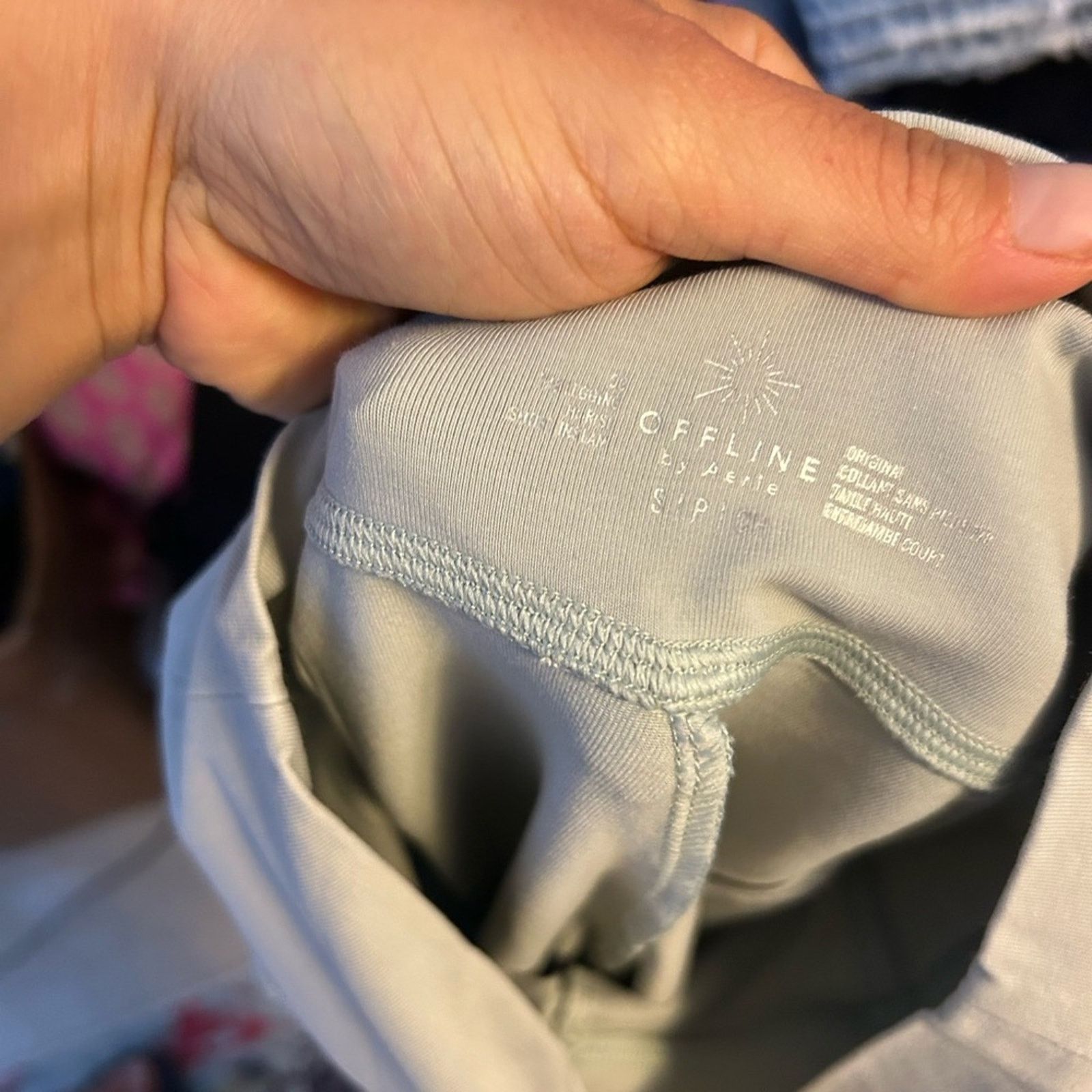 American Eagle Outfitters Aerie Gray OG High Rise 7/8 Leggings Size 27" / US 4 / IT 40 - 6 Thumbnail