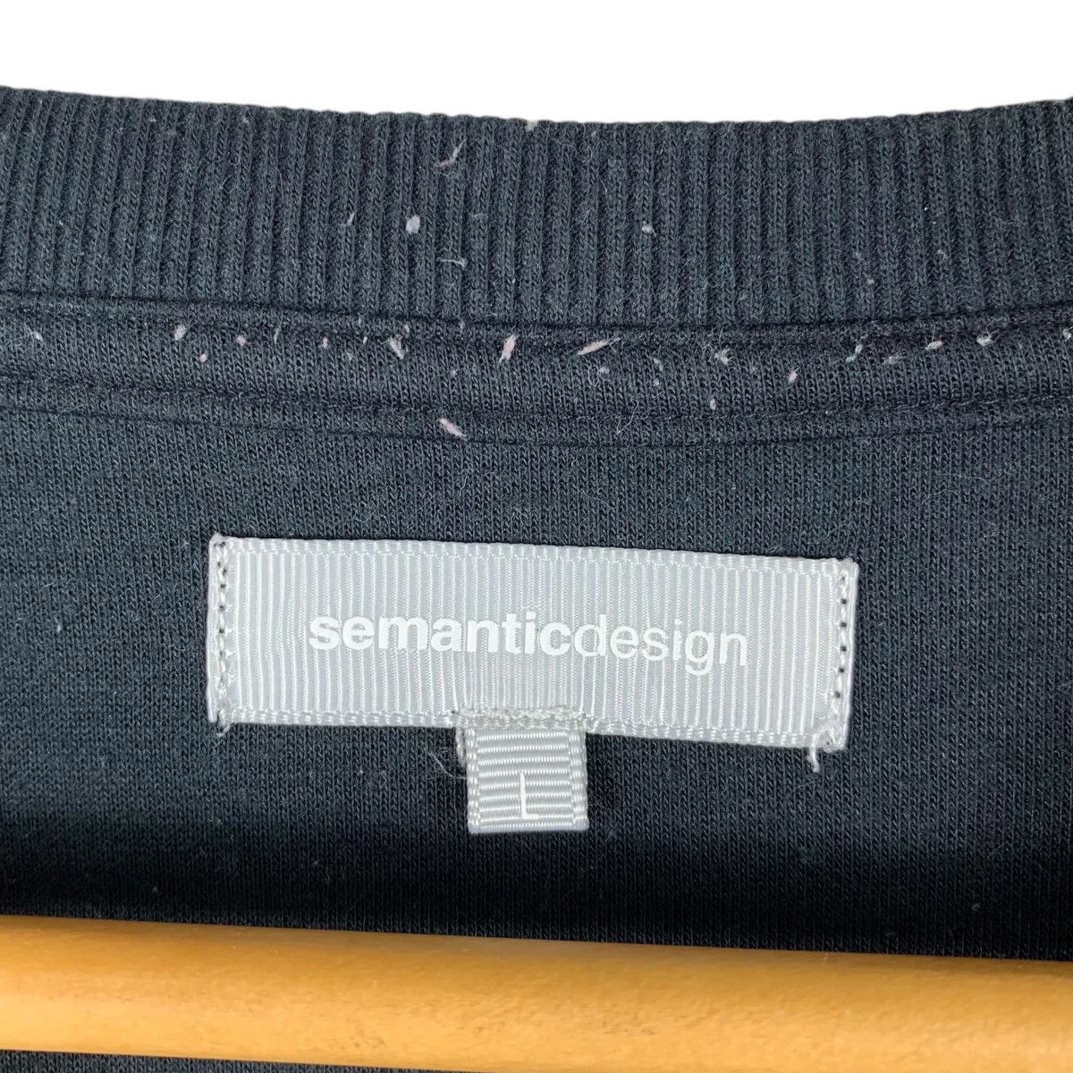 Japanese Brand × semanticdesign SEMANTIC DESIGN Japanese Brand Casualwear Center Sweatshirt Size US L / EU 52-54 / 3 - 4 Thumbnail