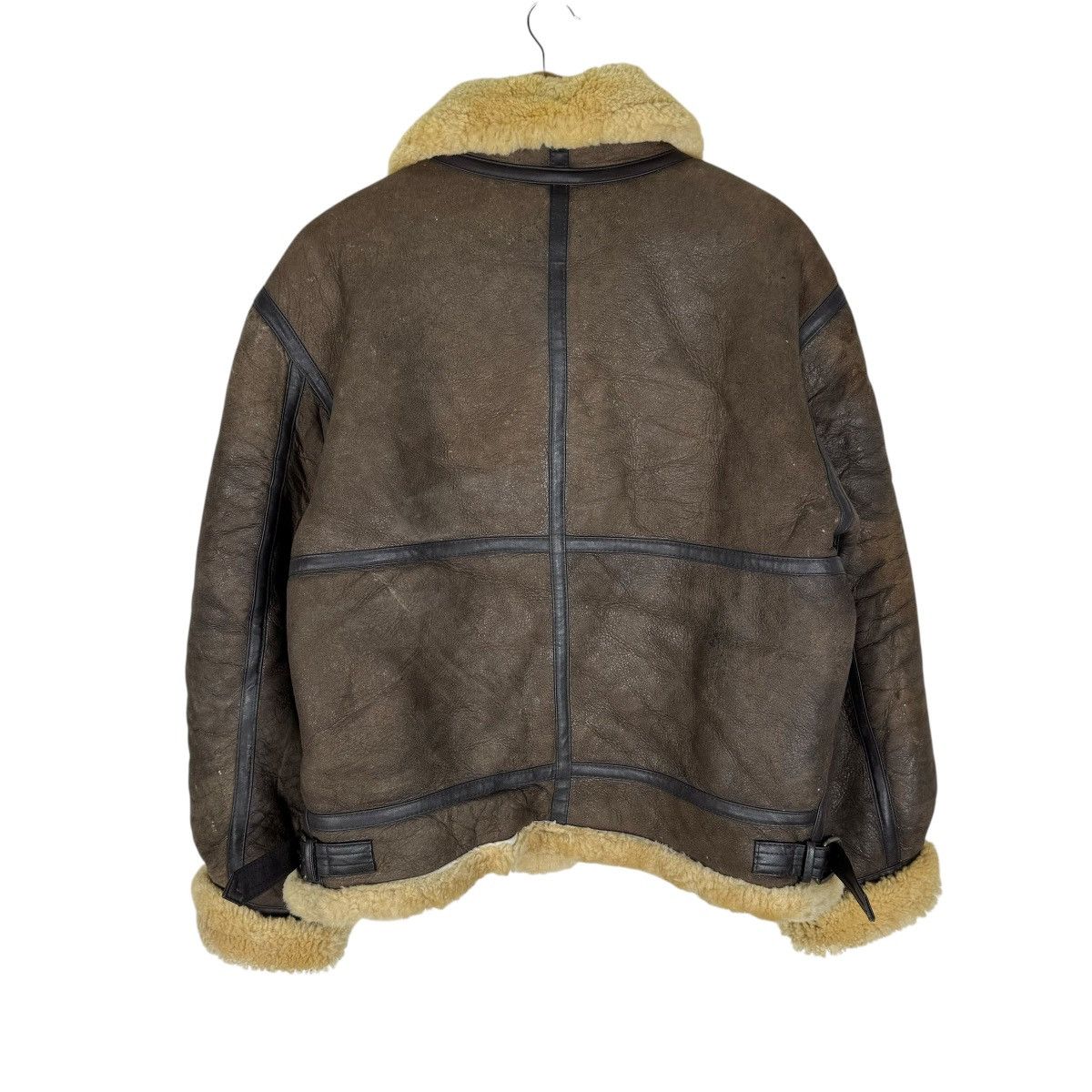 Other ❄️JKT TYPE B3 SHEEPSKIN SHEARLING AVIATOR LEATHER JACKET Size US L / EU 52-54 / 3 - 7 Thumbnail