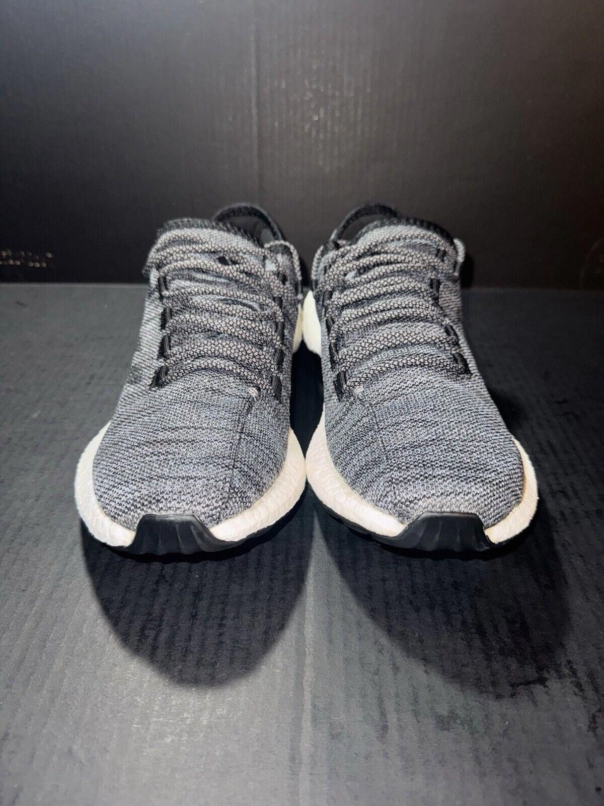 Adidas Adidas Men's PureBoost Grey Running Shoes S80787 - Sz 10 Size US 10 / EU 43 - 3 Thumbnail
