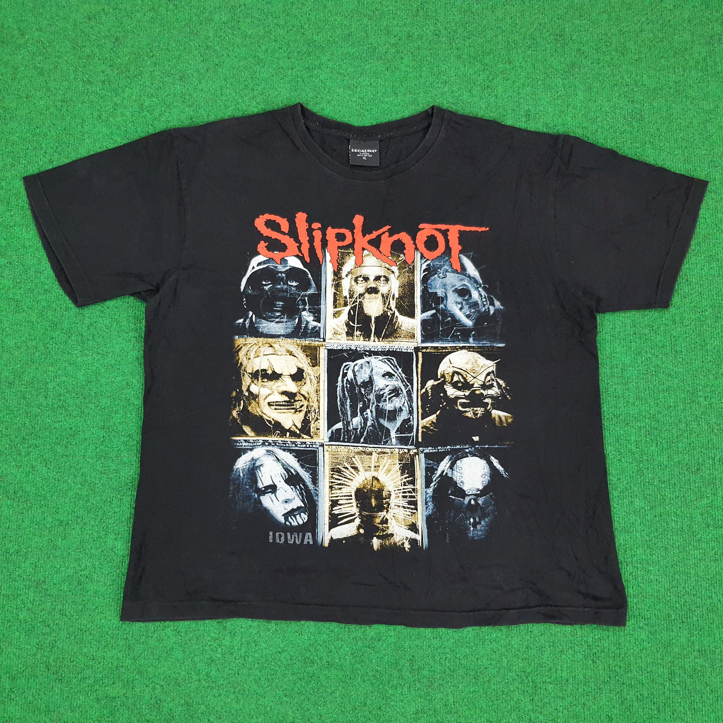 Band Tees Vintage SLIPKNOT America Metal Band IOWA Album Tees Size US XL / EU 56 / 4 - 1 Thumbnail