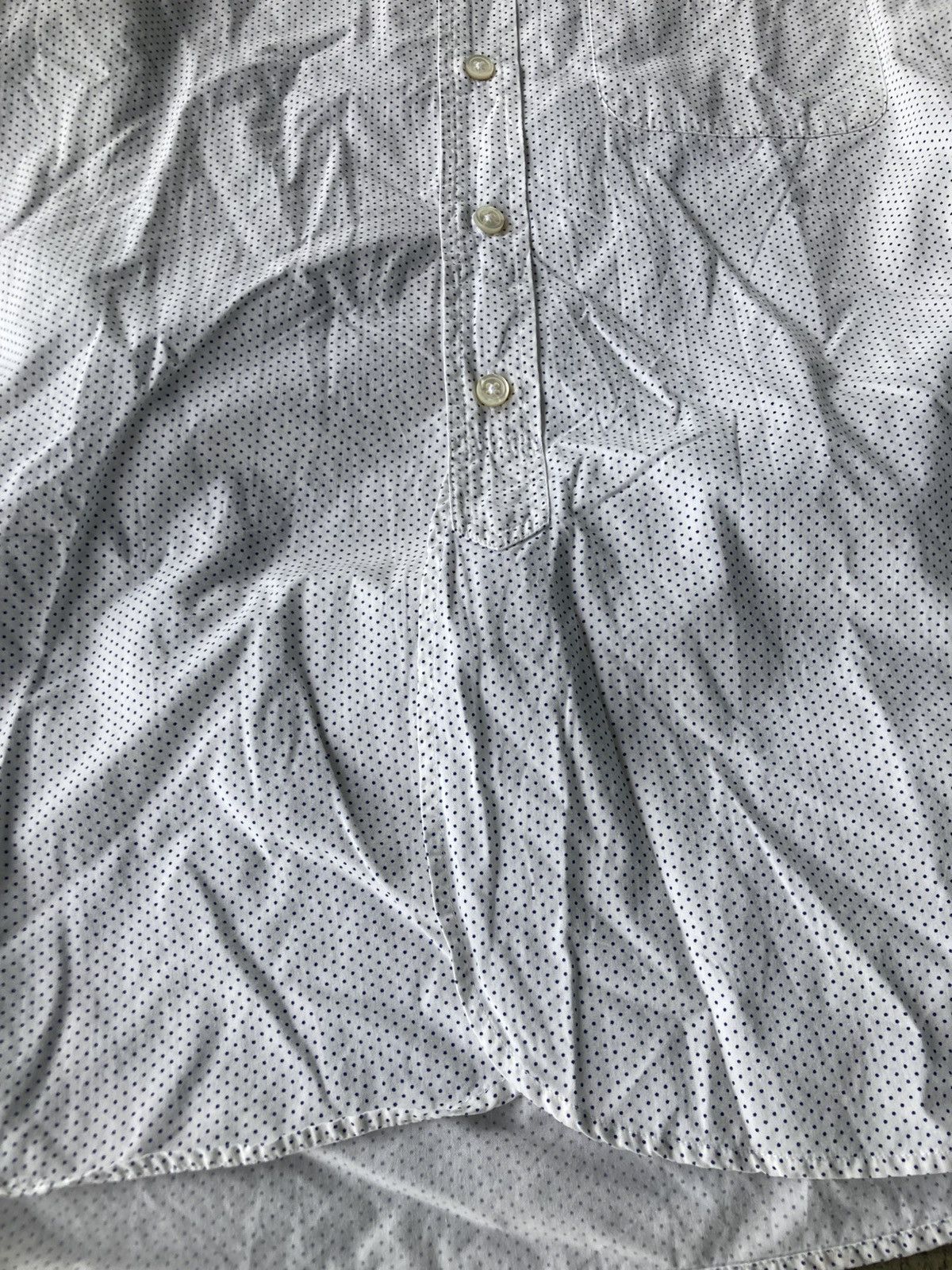 Engineered Garments Engineered Garments Polka Dot Button Up Shirt White Navy Size US M / EU 48-50 / 2 - 8 Thumbnail