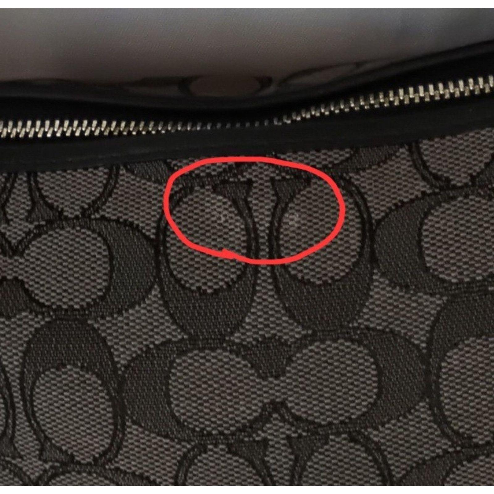Coach Coach Dufflette Signature C Jacquard Crossbody Black Purse Size ONE SIZE - 14 Thumbnail