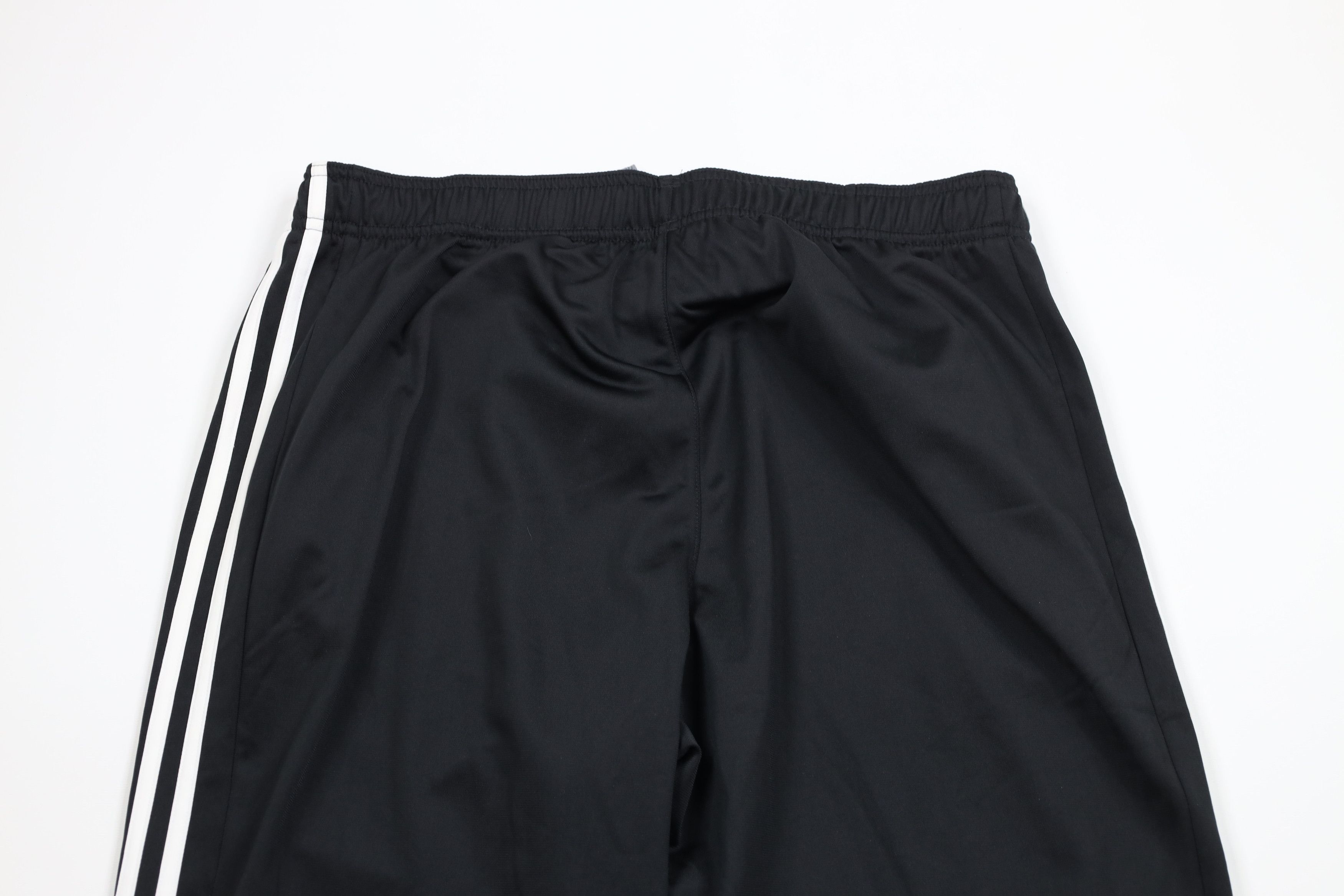 Adidas × Vintage Vintage Y2K Adidas Striped Wide Leg Sweatpants Pants Black Size US 36 / EU 52 - 9 Thumbnail