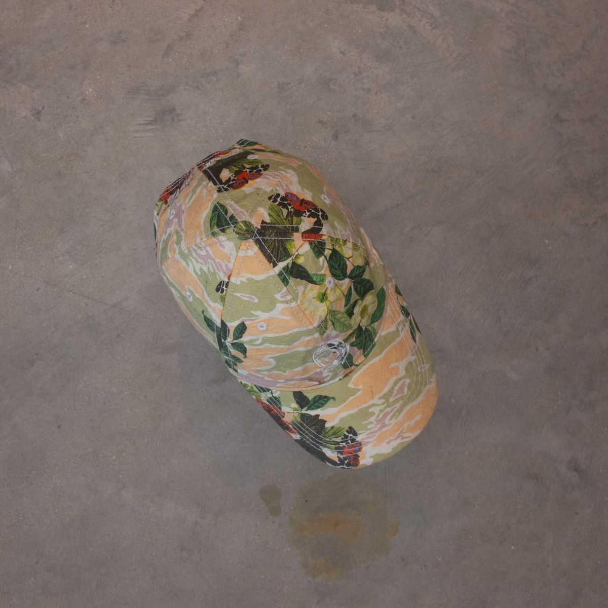 Billionaire Boys Club Billionaire Boys Club Floral Camo Embroidered Logo Cap Hat Size ONE SIZE - 3 Thumbnail