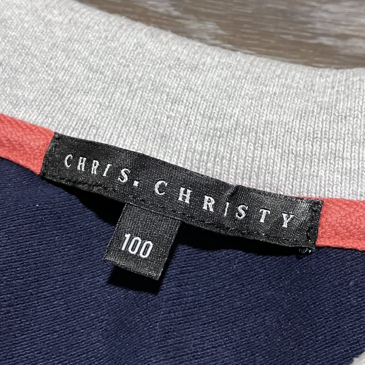 Japanese Brand CHRIS.CHRISTY Double Collar Polo Shirt Size US M / EU 48-50 / 2 - 7 Thumbnail