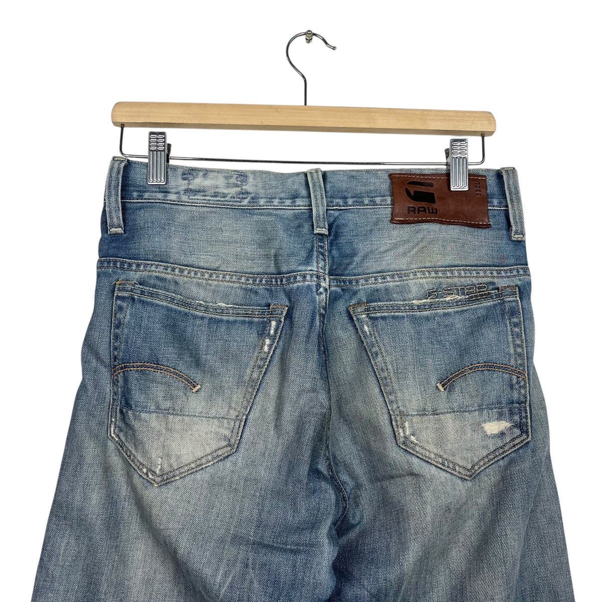 G-Star Vintage G Star Raw Distressed Denim Jeans Size US 30 / EU 46 - 6 Thumbnail