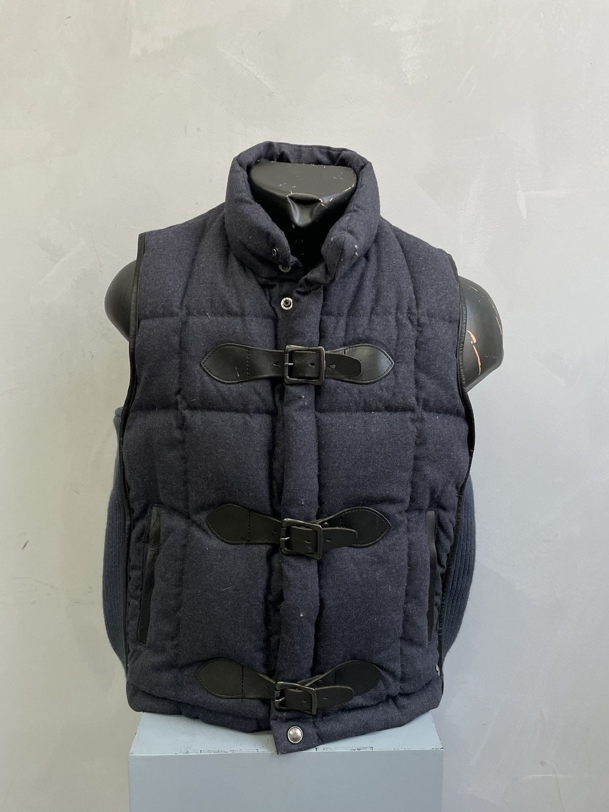 Maison MIHARA YASUHIRO Mihara made in Japan down vest wool Size US M / EU 48-50 / 2 - 1 Thumbnail