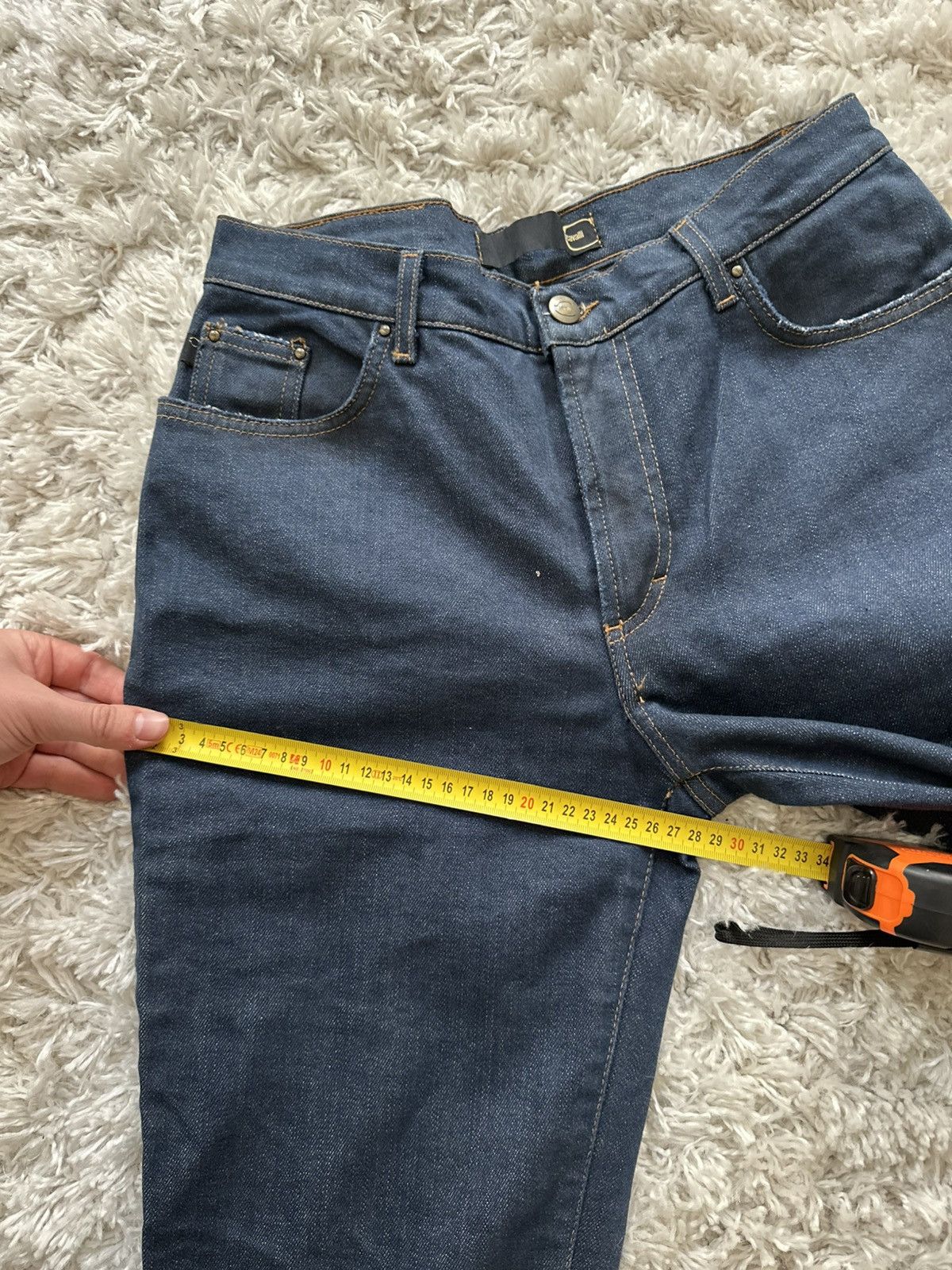 Roberto Cavalli Roberto Cavalli Vintage 2005 Y2K Style Bootcut Jeans Pants Size 32" / US 10 / IT 46 - 14 Thumbnail