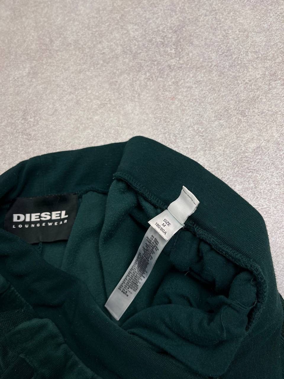 Diesel × Vintage Vintage Diesel Loungewear Green Velour Shorts Y2K M Size US 32 / EU 48 - 6 Thumbnail