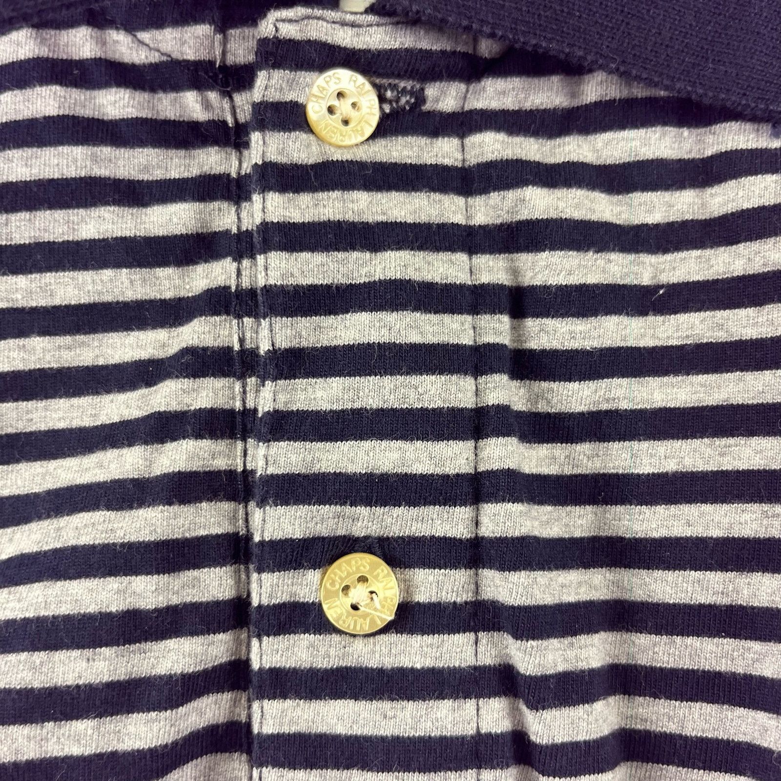 Chaps Ralph Lauren Y2K Chaps Ralph Lauren XL Shirt Oversize Striped Polo Street Size US XL / EU 56 / 4 - 9 Thumbnail