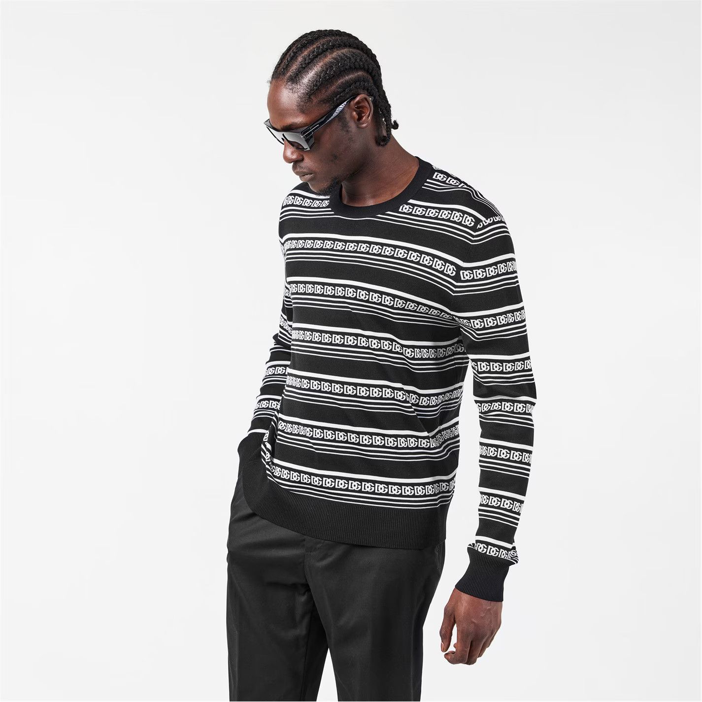 Dolce & Gabbana o1g2r1mq0426 Crew Neck Jumper in Multicolor Size US M / EU 48-50 / 2 - 3 Thumbnail
