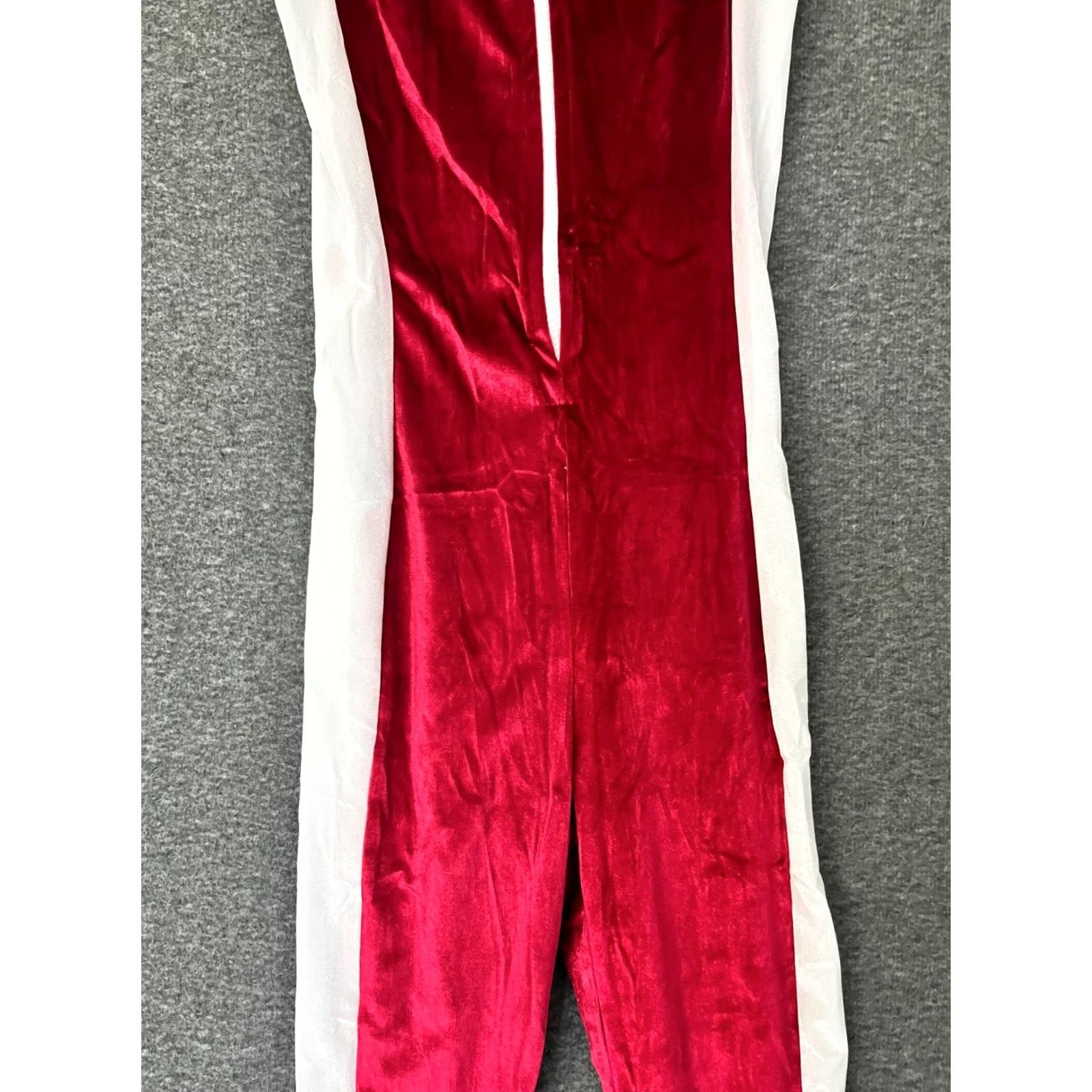Vintage Codigo Women's Yoga Sleeveless Tight 1/4 Zip Round Neck Red Jumpsuit Size S Size 28" / US 6 / IT 42 - 7 Thumbnail