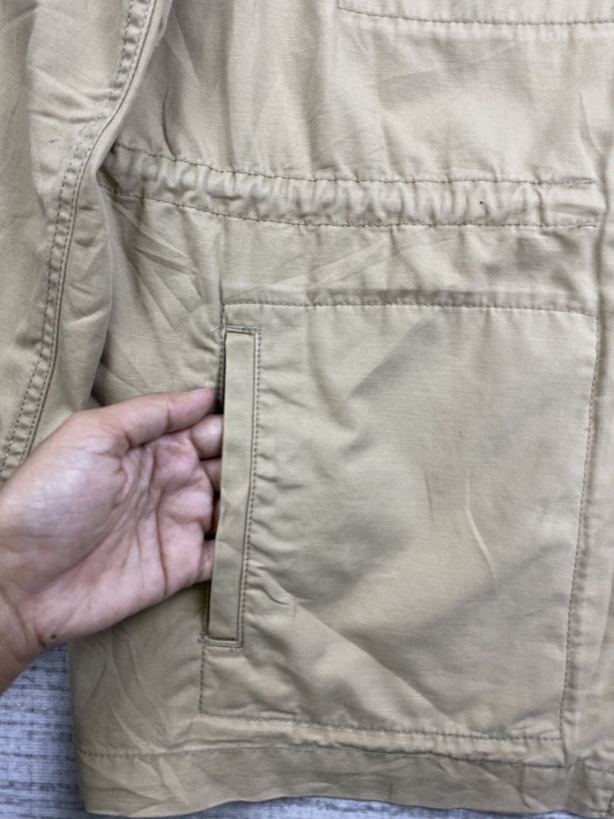 Gap × Japanese Brand Vtg GAP Nice Petite Cotton Utility Multipocket Jacket Size US M / EU 48-50 / 2 - 7 Thumbnail
