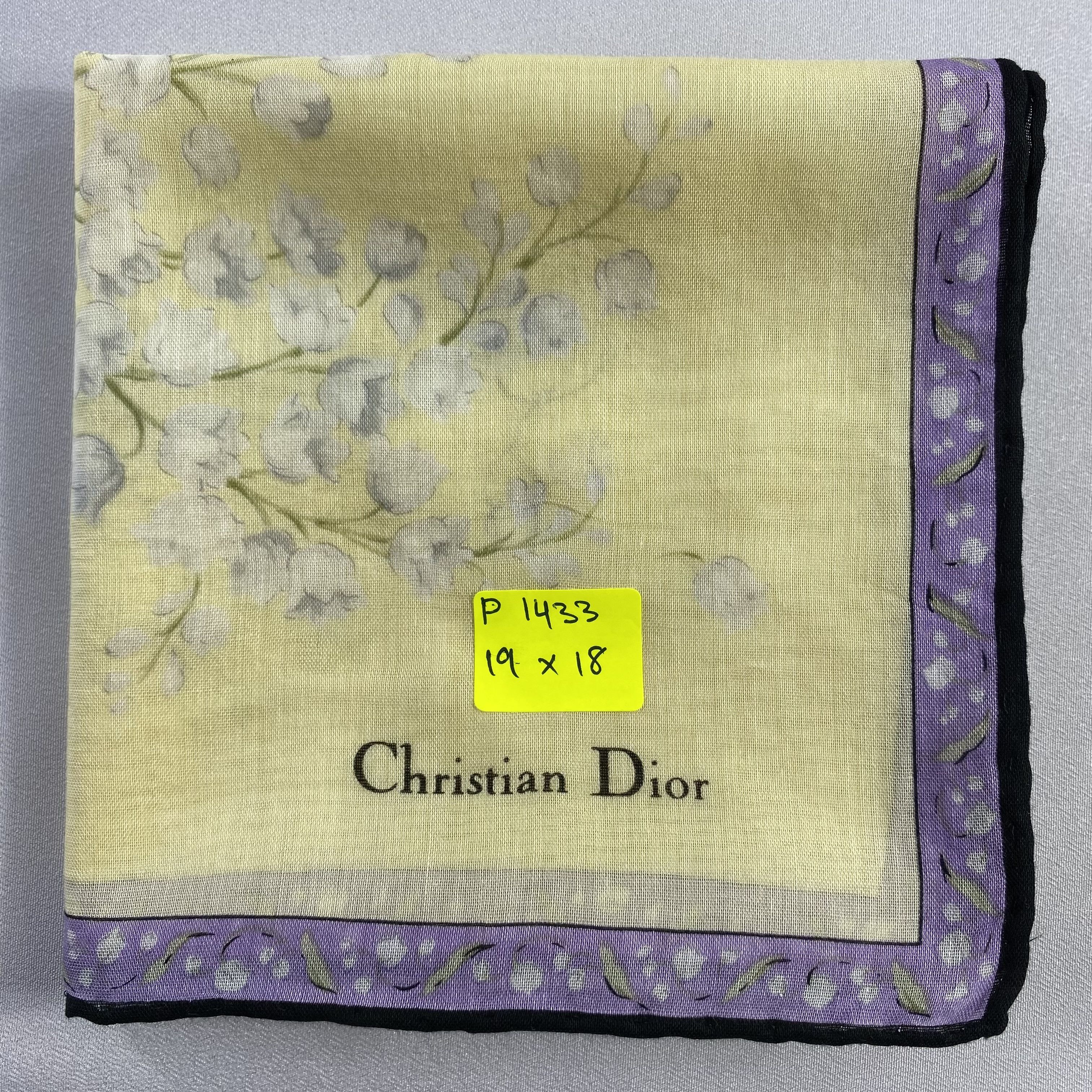 Vintage Christian Dior Monsieur Handkerchief / Neckerchief-P1433 Size ONE SIZE - 5 Thumbnail