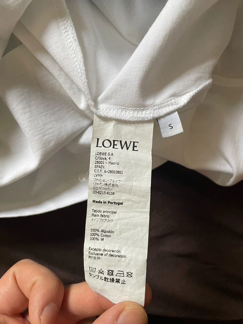 Loewe LOEWE White short sleeves Size S / US 4 / IT 40 - 4 Thumbnail