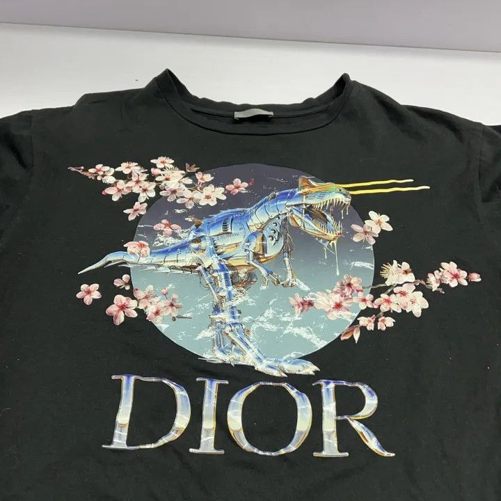 Dior Dior Dior x Sorayama Black Short Sleeve T-Shirt 0079-2507 Size US L / EU 52-54 / 3 - 2 Thumbnail