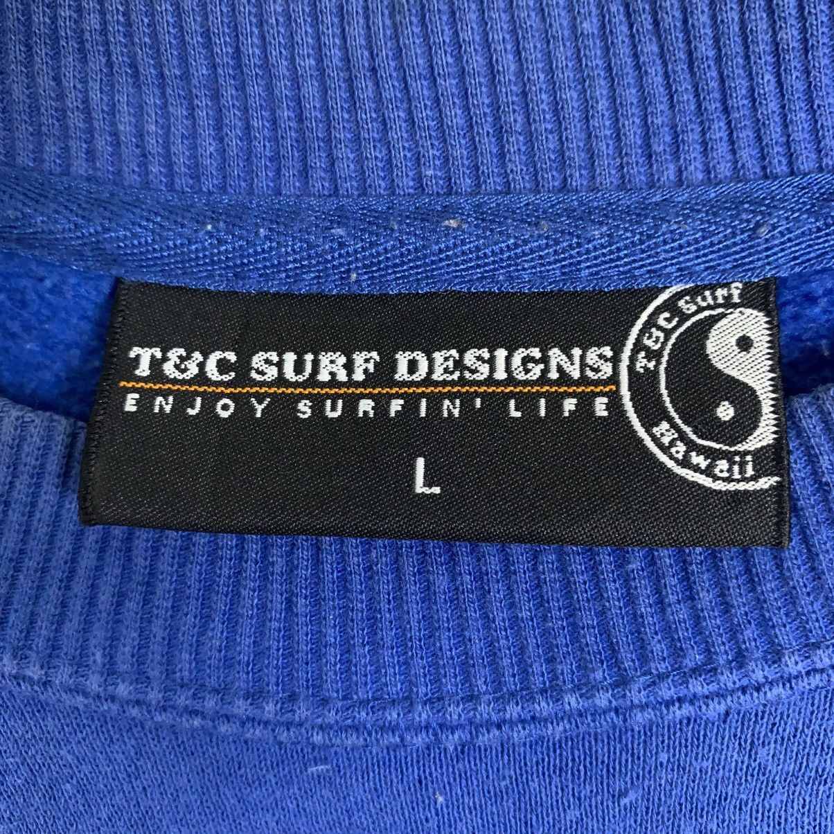 Designer × Vintage Vintage T&C Surf Wear Sweatshirt Size US L / EU 52-54 / 3 - 9 Thumbnail