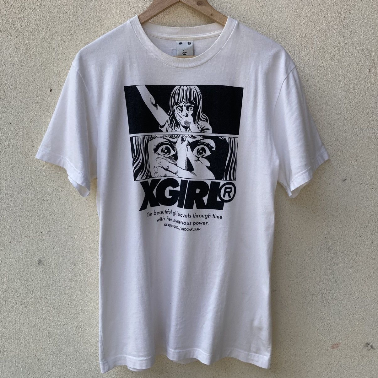Japanese Brand X-Girl Japan Streetwear Skategang White T shirt Size US M / EU 48-50 / 2 - 1 Thumbnail