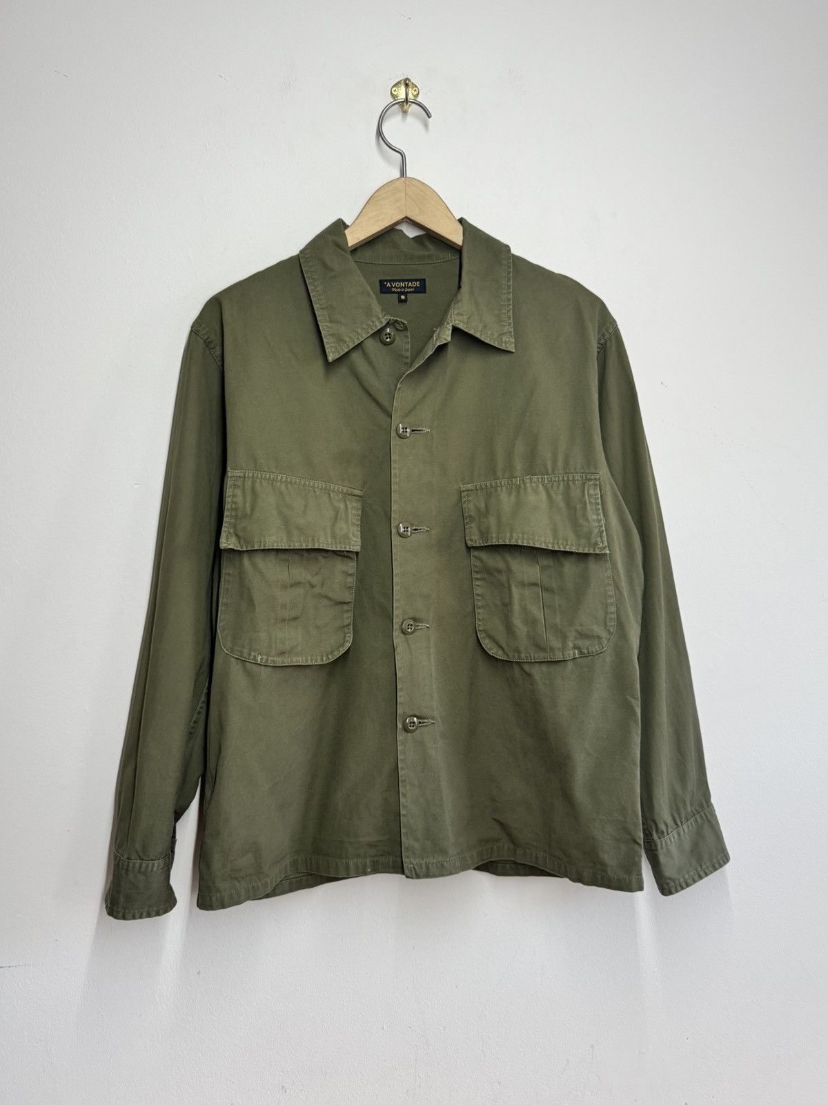 *A VONTADE A Vontade Olive Fatigue Utility Jacket Made in Japan Size S Size US S / EU 44-46 / 1 - 1 Thumbnail
