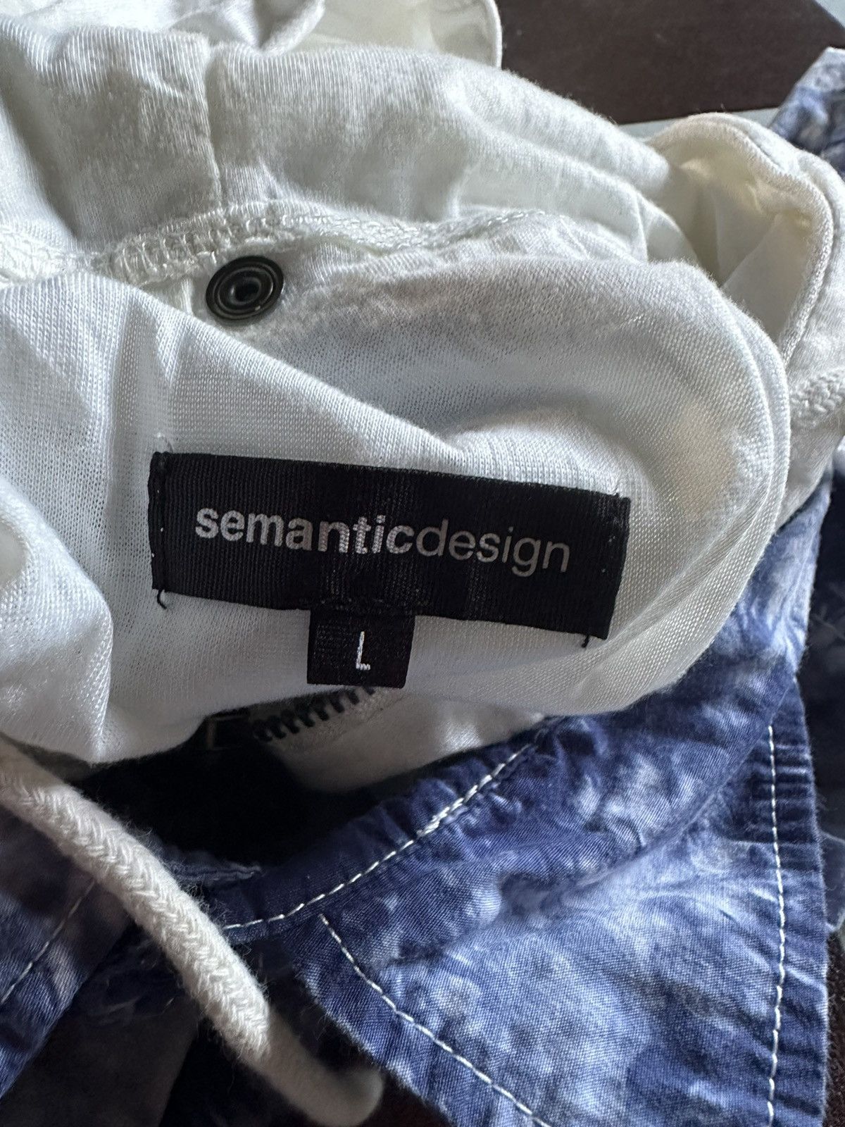 Issey Miyake Semanticdesign shirts hoodie Size L / US 10 / IT 46 - 5 Thumbnail