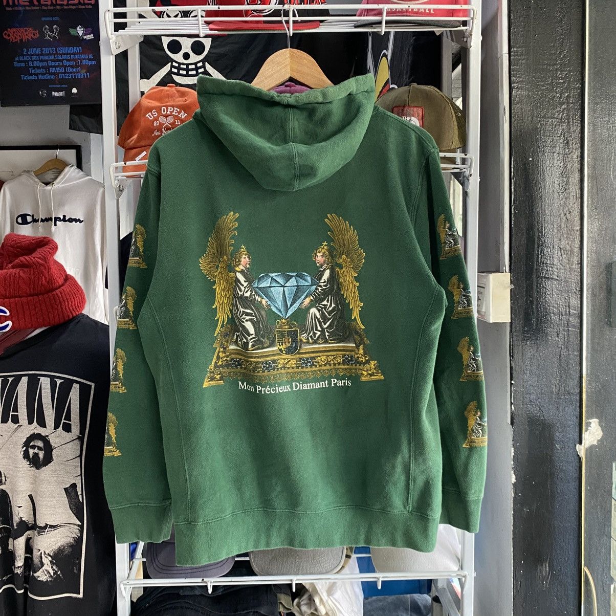Diamond Supply Co. Diamond Supply Co. Men's Mon Precieux Diamant Paris Hoodie Size US L / EU 52-54 / 3 - 1 Thumbnail