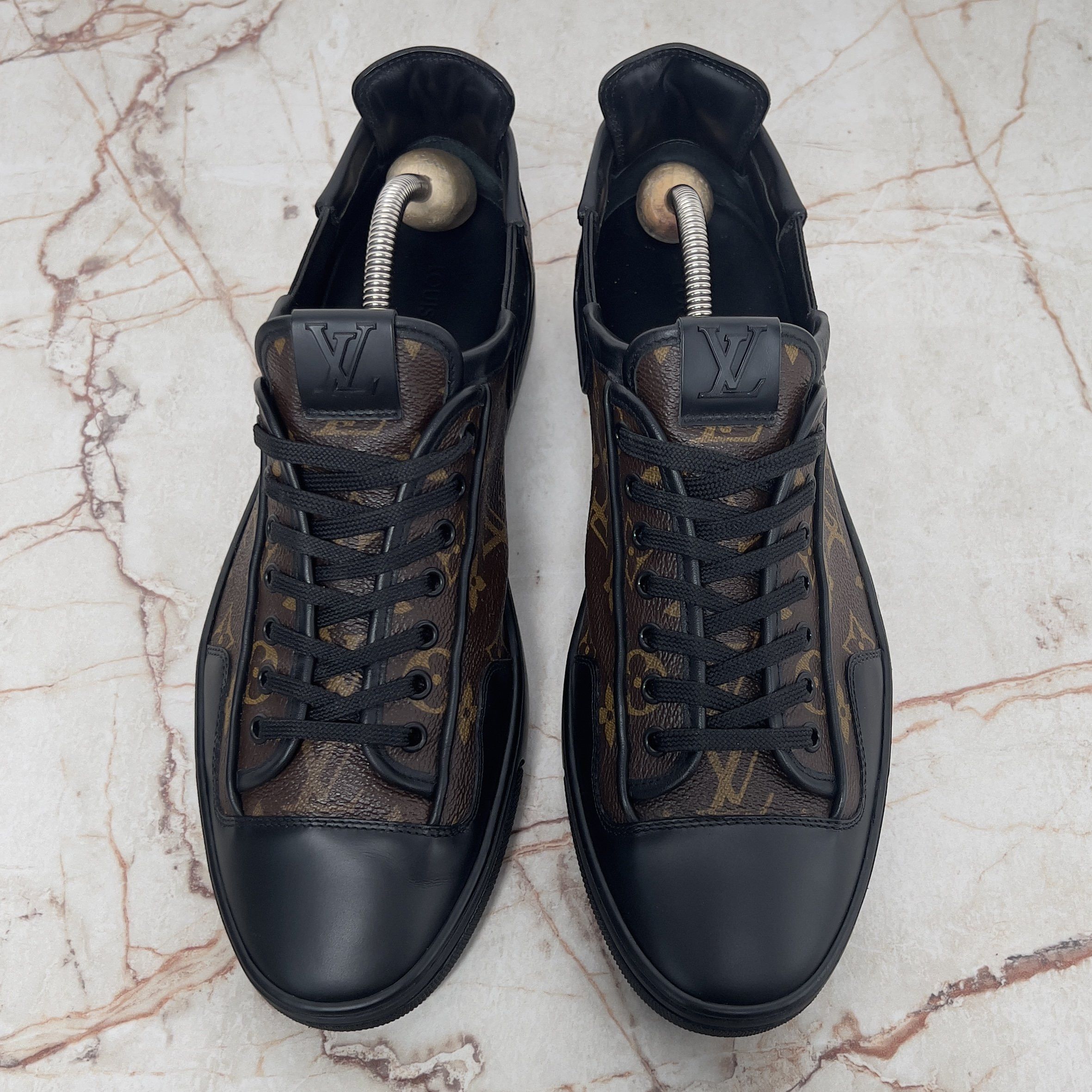 Louis Vuitton Slalom Sneaker Monogram Canvas Leather Size US 9.5 / EU 42-43 - 4 Thumbnail