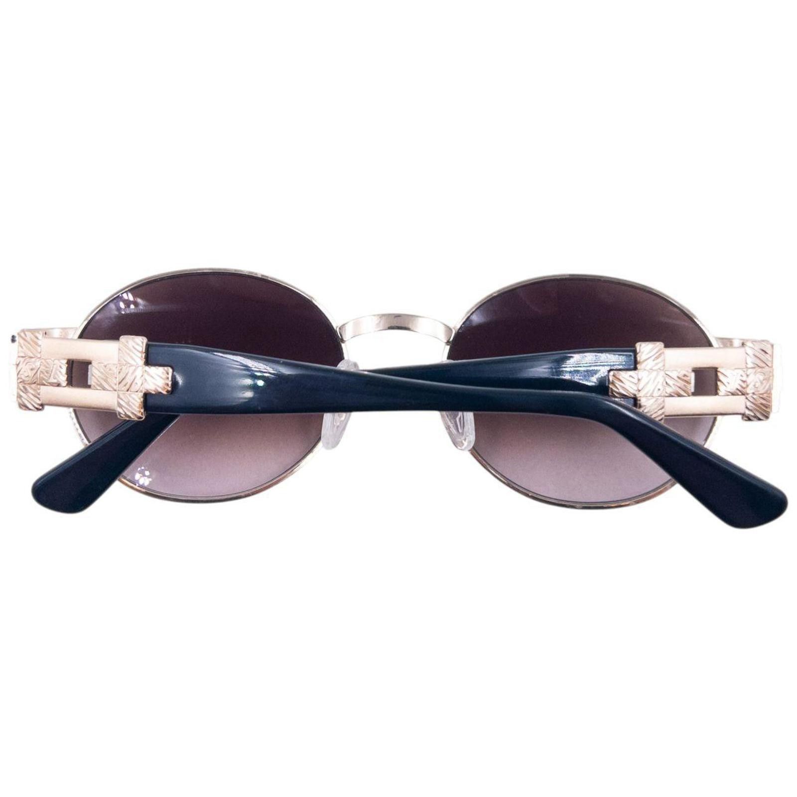 Yves Saint Laurent Vintage YSL Yves Saint Laurent Embossed Sunglasses Size ONE SIZE - 8 Thumbnail