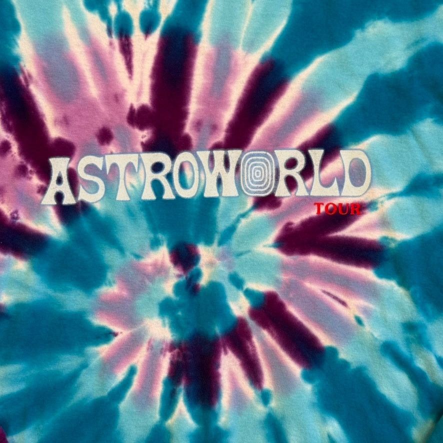 Travis Scott Travis Scott Astroworld Tour Tie Dye Long Sleeve Size Large Size US L / EU 52-54 / 3 - 2 Thumbnail