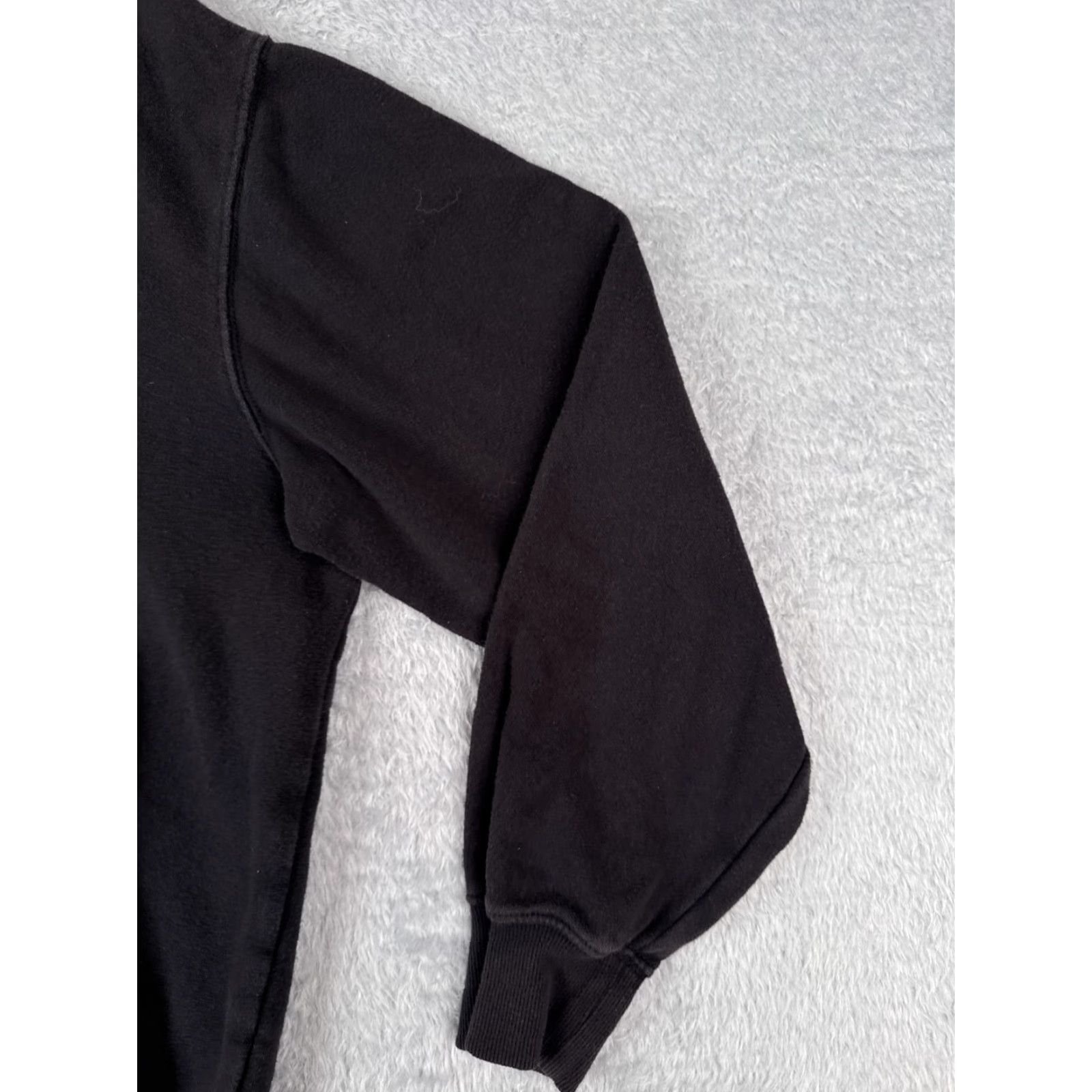 The North Face The North Face Hoodie Womens Large Black Pullover Jersey Fabric Pocket Logo Crew Neck Long Sleeve Lightweight Regular Etam? Size L / US 10 / IT 46 - 2 Thumbnail