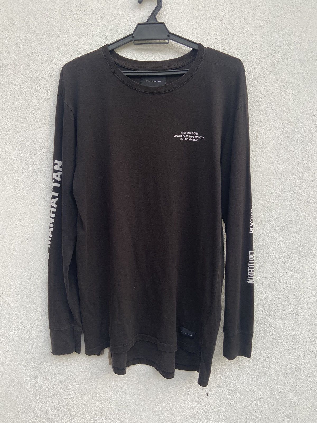 Japanese Brand 🔥 Among Equals t shirt long sleeve Size US M / EU 48-50 / 2 - 5 Thumbnail
