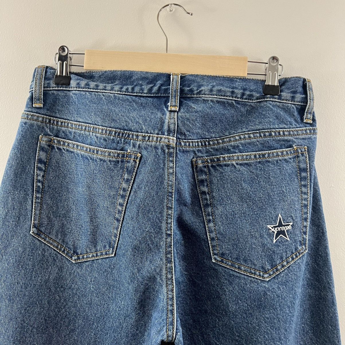 Supreme Supreme Star Denim Jeans Size US 30 / EU 46 - 8 Thumbnail